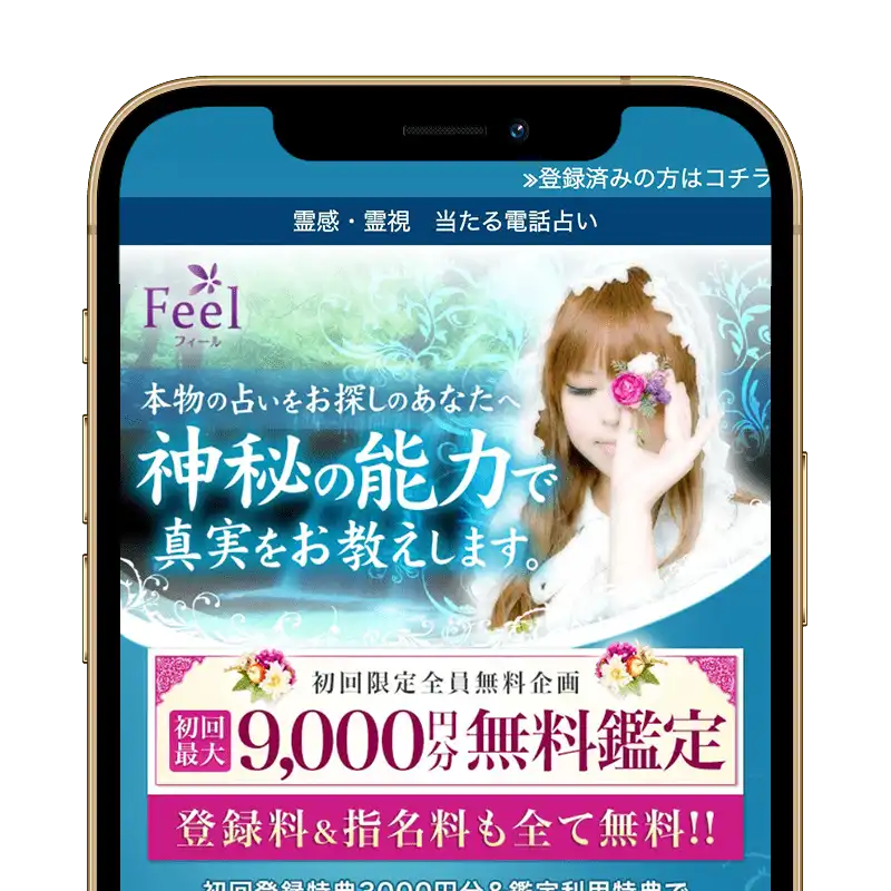 電話占いフィールスクリーンショット