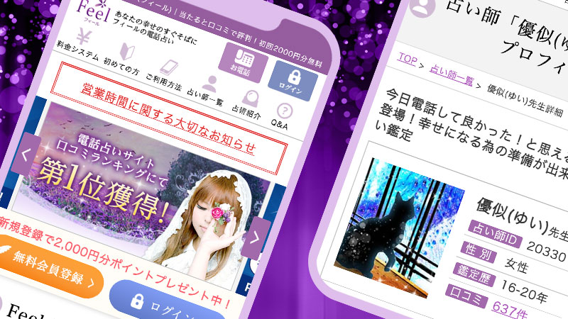 電話占いフィールスクリーンショット